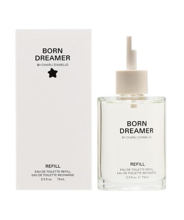 Charli D'Amelio Born Dreamer Eau De Toilette Refill 2.5 Oz 2.5 Fl Oz (Pack of 1)