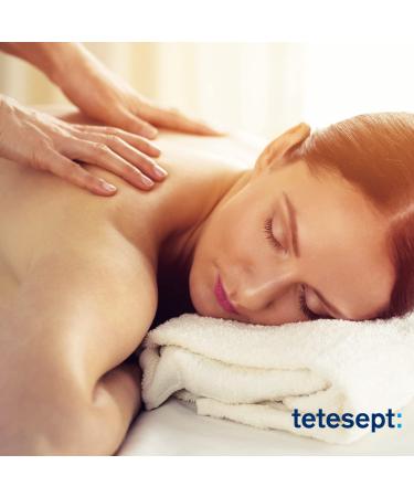 Tetesept Massage Oil Pure Relaxation 100ml - 7 Essential Oils for Stress Relief & Wellness | International Shipping Available - Buy Online on GoSupps.com