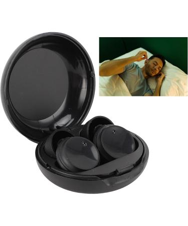 Noise Reducing Silicone Earplugs | Reusable Noise Cancelling Ear Plugs for Sleep Concerts Work & Study (Black) - International Shipping Available - Buy Online on GoSupps.com