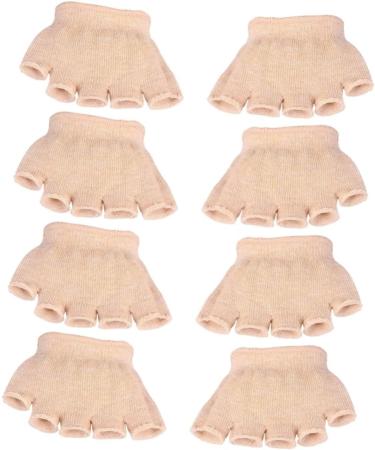 Beaupretty 8 Pairs Peep-Toe No-Show Socks for Men & Women | High Heel Five Toes & Half Socks - Perfect for Any Occasion - Buy Online on GoSupps.com