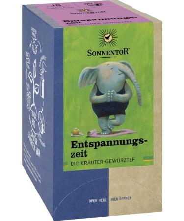 Sonnentor SONNENTOR Pack of 18 Relaxing Herbal Tea Bags 18g