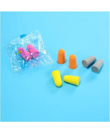 10 Pairs Comfort Foam Earplugs - Noise Reduction Tapered Ear Plugs for Sleep & Travel | Soft & Protective (Green - Buy Online on GoSupps.com