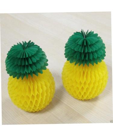 Cabilock 15 Pcs Party Decor Honeycomb Plant Decor Honeycomb Party Favors Gift Pineapple - Buy Online on GoSupps.com