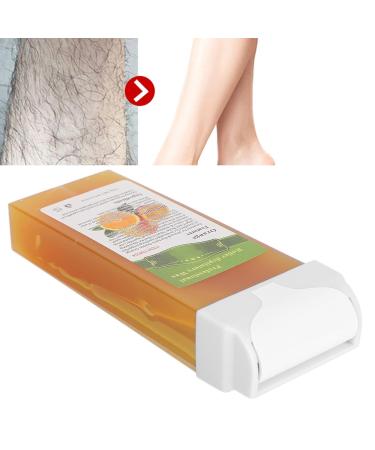 Professional Depilatory Wax Roller - 100g Orange Hair Removal Solution for Large-Scale Body Use | Home Waxing Made Easy - Buy Online on GoSupps.com