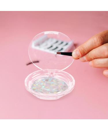 SEWACC Lot de 10 Bo tes Faux Cils en Acrylique Transparent pais D coupe Diamant e tuis de Rangement Auto-Adh sifs Compacts pour Maquillage et Voyage Contenant Pratique pour - Buy Online on GoSupps.com