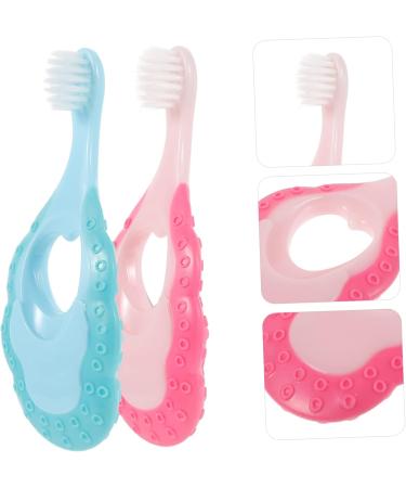 Magiclulu 6-Pack Baby Toothbrush Massage Devices | Soft Bristle Bite Toys & Portable Bottle Handles for Daily Use | Essential Baby Accessories - Buy Online on GoSupps.com