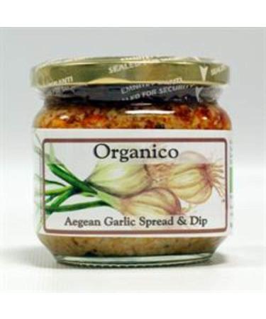 Organico Aegean Garlic Spread and Dip 195 g