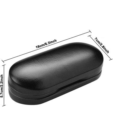 Muf 2 in 1 Double Sided Portable Contact Lens and Eyeglasses Case - Travel Kit with Mirror, Tweezer, Solution Bottle - Green/Black - Buy Online on GoSupps.com