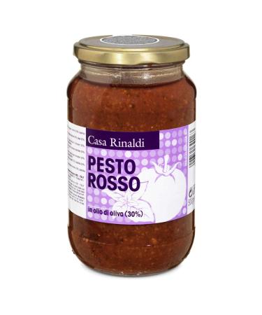 Casa Rinaldi Red pesto in pot with dried tomatoes in olive oil 500g