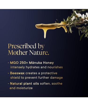 Manuka Health Lip Rescue - 100% Natural Balm with MGO 250+ Manuka Honey - 0.16 oz for Dry Lips - Buy Online on GoSupps.com
