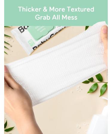 Babycozy 2-in-1 Moisturizing Baby Wipes - 100% Biodegradable & Hypoallergenic - 240 Count (Pack of 6) - Buy Online on GoSupps.com