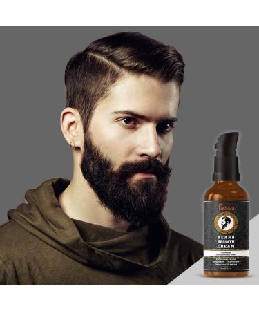 Beard Growth Cream - 50ml | 100% Natural Coffee Bean & Onion Extract | Boost Beard Growth | Made in India - Buy Online on GoSupps.com