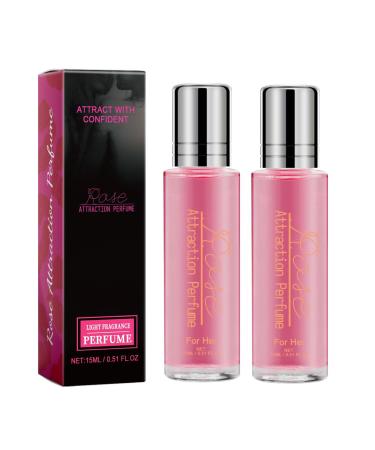 Roll-On Pheromone Perfume for Women Pheromones Perfumes for Women to enhance Charm & Confidence Long Lasting Roll on Pheromone Perfume to Attract Men (2PCS)