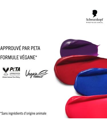 Schwarzkopf Professional CHROMA ID Semi Permanent Color Mask Mix Tone Color System Refreshing Toning Intense Care Deep Conditioning Vegan Formula Purple 300 ml - Buy Online on GoSupps.com