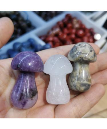 Natural Crystal Rough Natural Mixed Mushroom Model Crystal Stone Mushroom Statue Crafts Decoration (Color : Kambaba) - Buy Online on GoSupps.com