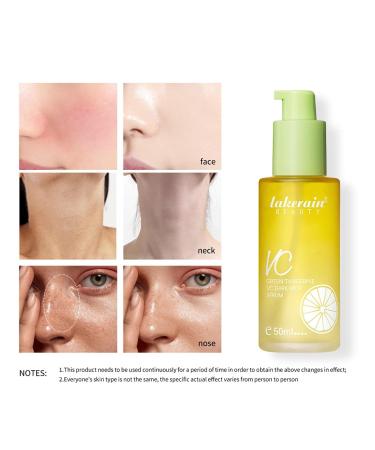 Green Tangerine Vitamin C Serum - Dark Spot Remover & Anti-Aging Facial Care for All Skin Types - Hydrating & Moisturizing (1 Piece) - Buy Online on GoSupps.com