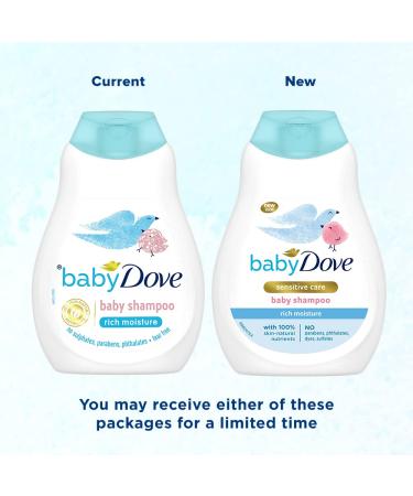 Dove Baby Rich Moisture Shampoo - 200ml | Gentle Cleansing for Soft Baby Hair - Buy Online on GoSupps.com