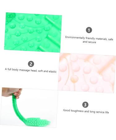 Ultechnovo Portable Meridian Pasha Board - Manual Trigger Point Massage Device for Neck & Shoulders | High-Elastic Latex Foam | 38x9cm - Buy Online on GoSupps.com