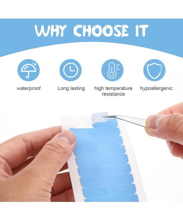 60 Pieces WLLHYF Hair Extension Tape - Double Sided No-Residue Adhesive for Human Hair Extensions - Pre-cut Replacement Tapes - Wig & Toupee Beauty Tool - Buy Online on GoSupps.com