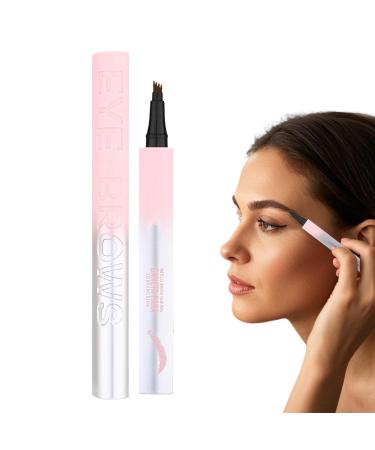 Eyebrow Pen Waterproof Eyebrow Defining PencilWaterproof Eyebrow Long Lasting 4tip Pen Women Daily Cosmetics Mom Girlfriend Wife Use Eyebrow Defining for Travel Dating 03