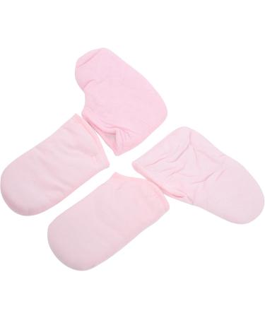 Ensemble de Cire de Paraffine Gants de Blanchissage Isolants pour Soins des Mains Couvre-Pieds SPA de Traitement Apportent de la Chaleur Vos Mains et Pieds - Buy Online on GoSupps.com
