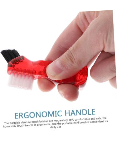 Beaupretty 3-Piece Prosthetic Toothbrush Set - Creative Multifunctional Mini Oral Care Cleaning Tools for Home - Buy Online on GoSupps.com