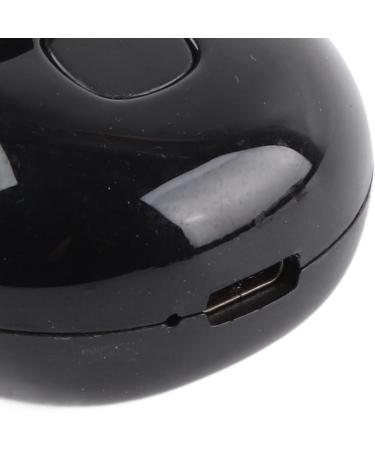 Electric Beard Trimmer - Mini Size Automatic Hair Cutter with Double Ring Blade | Home Grooming Tool (Black - Buy Online on GoSupps.com