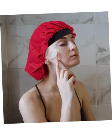 FOMIYES 3pcs Beauty Night Cap Turban Hats for Women - Curly Hair Bonnet for Sleeping | Elastic Shower Caps Women Headband - Miss - Buy Online on GoSupps.com