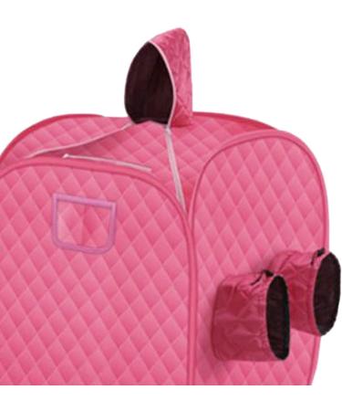 AWHAO Portable Personal Sauna Tent for Home Use Steamer Not Included Rose Red - Buy Online on GoSupps.com