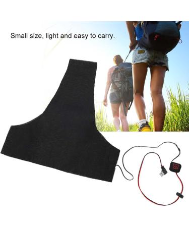 VBY USB Electric Fabric Heating Cushion | Winter Carbon Fiber Heater for Back & Belly | Waterproof Alloy Fiber USB Cushion - Buy Online on GoSupps.com