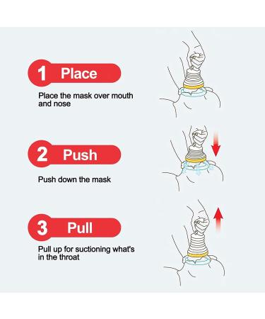 Portable Choking Rescue Device - First Aid Kit for Kids and Adults - Yellow - Buy Online on GoSupps.com