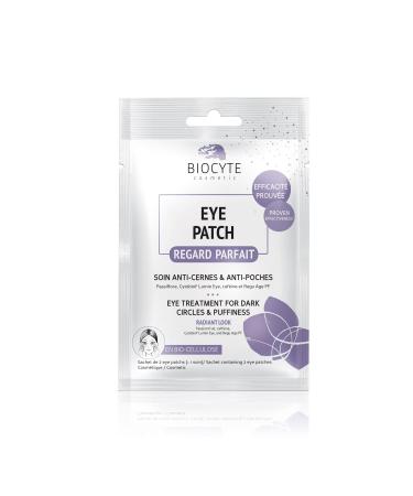 Biocyte Eye Patch - Patch for the contour of the eyes - Care for dark circles and swelling - based on passion flower cytobiol regu age PF caffeine and bio cellulose 2 pieces 0.02 g (1 Pack)