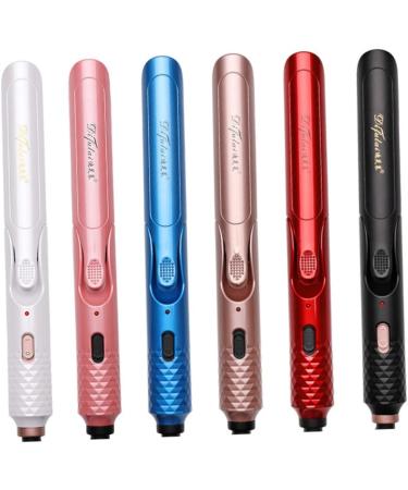 Outanaya 1pc Curling Iron for Salon Hair Straightener Brush Curling Wand Hair Straightener and Curler White US Plug White - Buy Online on GoSupps.com
