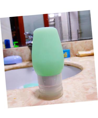Ipetboom Set Refillable Travel Bottle Silicone Travel Containers Silicone Tubes Shampoo Travel Container Shampoo Tubes Toiletry Travel Containers Salad Bowl with Lid Green Suit Lotion Soap 10.00X6.60X6.00CM As Shown - Buy Online on GoSupps.com