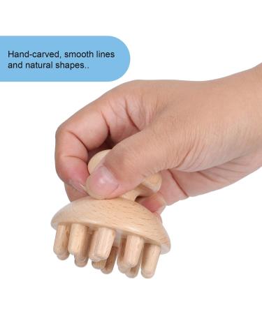 Fomiyes Wood Therapy Mushroom Massage Device | Full Body Maderoterapia Tool for Men & Women | Fungal Wood Therapy Gua Sha Relief - Buy Online on GoSupps.com