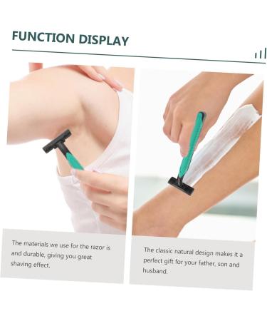 SKISUNO Razor Disposable - 20 Pcs Women's & Men's Portable Single Blade Razors for Travel - Abs Trust - Buy Online on GoSupps.com