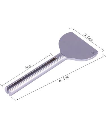 2pcs Metal Tube Toothpaste Squeezer Keys and Hair Dye Color Dispenser Tool - Buy Online on GoSupps.com