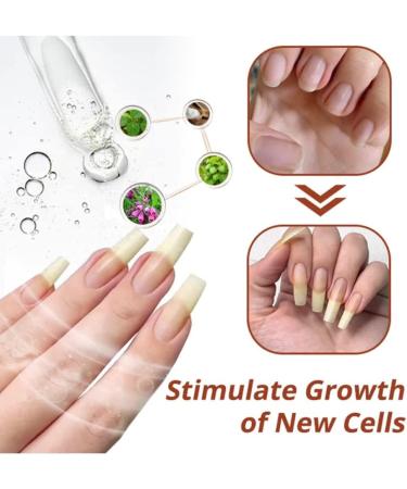 GFOUK 7 Days Nail Growth And Strengthening Serum Nail Growth And Strength Serum Nail Serum Repair Essence Nail Cuticle Oil Strengthener Stronger Nails In 1 Week Nail Strengthening Treatment (3PC) - Buy Online on GoSupps.com