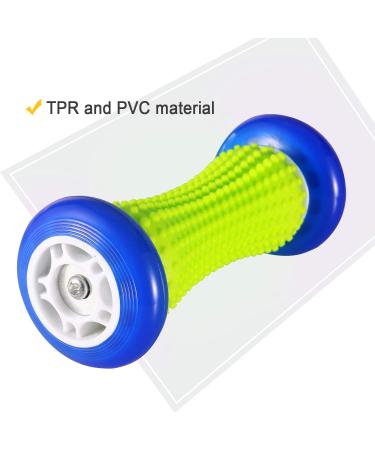 Plantar Fasciitis Foot Massage Roller with 2 Spiky Balls - Arch Pain Relief & Muscle Recovery - Buy Online on GoSupps.com