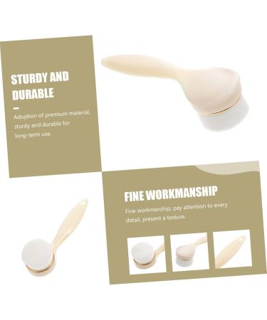 Didiseaon Face Brush Pore Scrubber Face Scrubber Face Skin Cleanser Brush Face Cleaning Brush Facial Cleansing Scrubber Handheld Manual Silica Gel Makeup Tools Deep Cleaning Miss - Buy Online on GoSupps.com