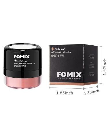 Silky Smooth Coral Red Loose Powder Blush Cushion with Puff - High Pigmented & Easy to Blend | Natural Face Blush for Cheeks - Buy Online on GoSupps.com