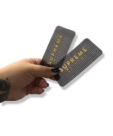 Supreme Trimmer Salon & Barber Hair Holder - BARBER GRIPPERS SHG3000 Black Rectangle 2PK - Buy Online on GoSupps.com