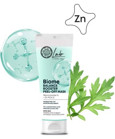 Natura Siberica Lab Biome Balance Booster Peel-Off Face Mask 75 ml - Buy Online on GoSupps.com