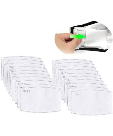 100 professional activated carbon filter replacement anti-fog mats 5-layer anti-fog