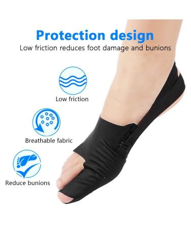 Hallux Valgus Corrector & Ultra Toe Separator - Orthopedic Bunion Relief for Foot Pain - Adjustable Toe Separator for Day Use (L) - Buy Online on GoSupps.com