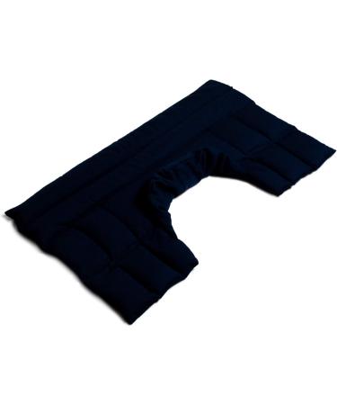 Johanniskern Thermal Pillow | Neck & Shoulder Support Pillow with Collar - Dark Blue & Currant - Buy Online on GoSupps.com