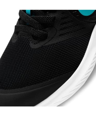 NIKE Boy's Star Runner 2 (Psv) Running Shoe 5 UK - Black/Chlorine Blue - Buy Online on GoSupps.com