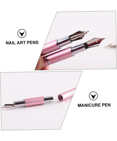 Housoutil 1 Set Nail Art Pen Nail Drill Point Pen Builder Brush Nail Art Tools Embroidery Tools Paint Marker Replacement Tips Nails Accessories Nails Tools Dot Pen Drilling Stainless Steel - Buy Online on GoSupps.com