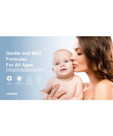 ZEROID Korean Dermocosmetic Foaming Cleanser for Senstive & Dry Skin (240 mL) - Gentle Care Formula - Buy Online on GoSupps.com