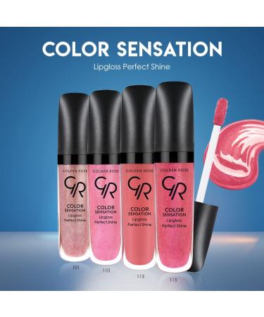 Golden Rose Cosmetics Lipgloss - Color Sensation Light & Non-Sticky Gloss (NO 104) - Buy Online on GoSupps.com